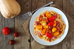 Butternut squash pasta